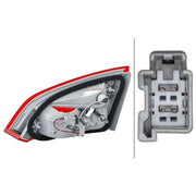 Hella Tail Light / Lamp W16W Left fits Ford Focus III Turnier 2010-2020