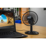 Sealey Oscillating USB Desk Fan 3-Speed 6" SFF6USB Sealey - Dynamic Drive