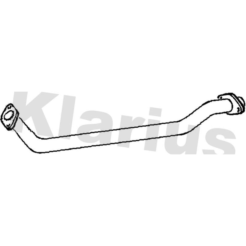 Klarius Exhaust Pipe OD fits Toyota Previa / Estima II 2000-2006 2.4