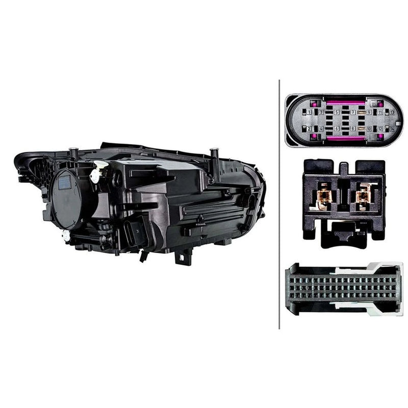 Hella Headlight Headlamp LED Left fits Mercedes-Benz B-Class Sports Tourer