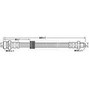Borg & Beck Brake Hydraulic Hose Line Rear Right BBH6987