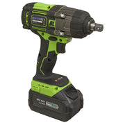 Sealey 1/2"Sq Drive Hi-Vis Cordless Brushless Impact Wrench 18V 4Ah CP650LIHV Sealey - Dynamic Drive
