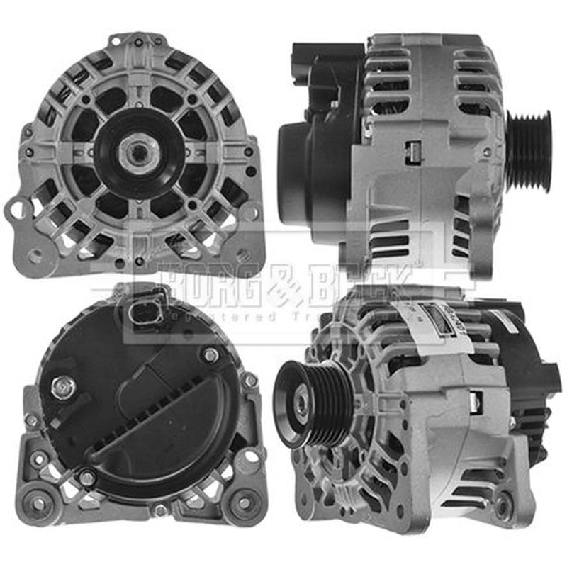 Borg & Beck Car Alternator 12V fits Seat Cordoba 2002-2009 1.2