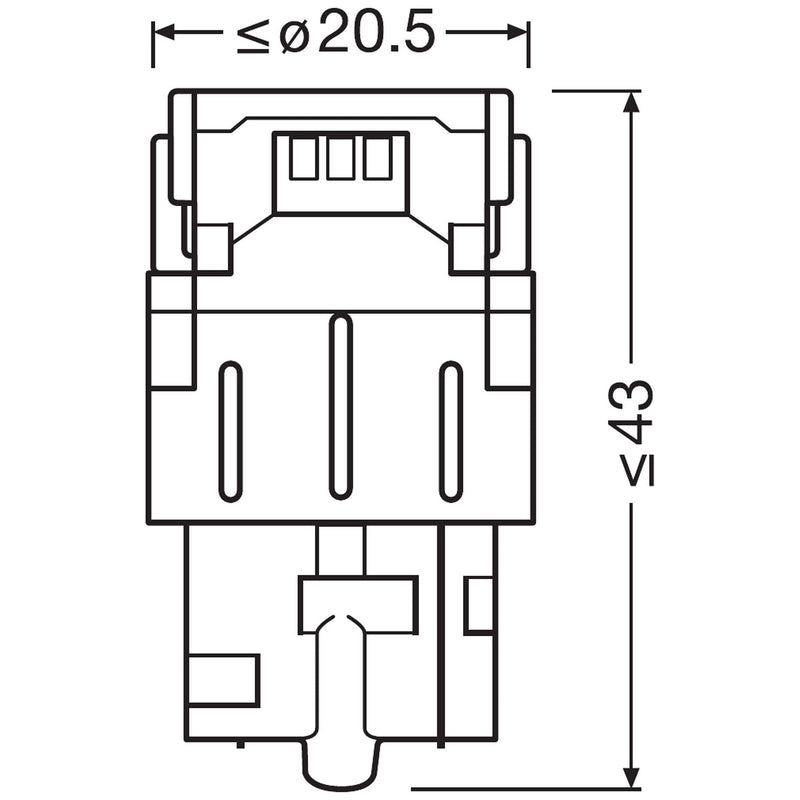 OSRAM LEDriving® SL, W21W, Red, LED signal lamps, Off-road only, non ECE Osram - Dynamic Drive