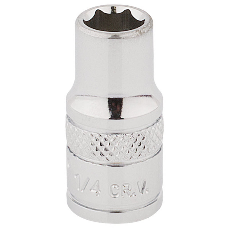 Draper HI-TORQ 6 Point Socket, 1/4" Sq. Dr., 1/4" 48444 Draper - Dynamic Drive