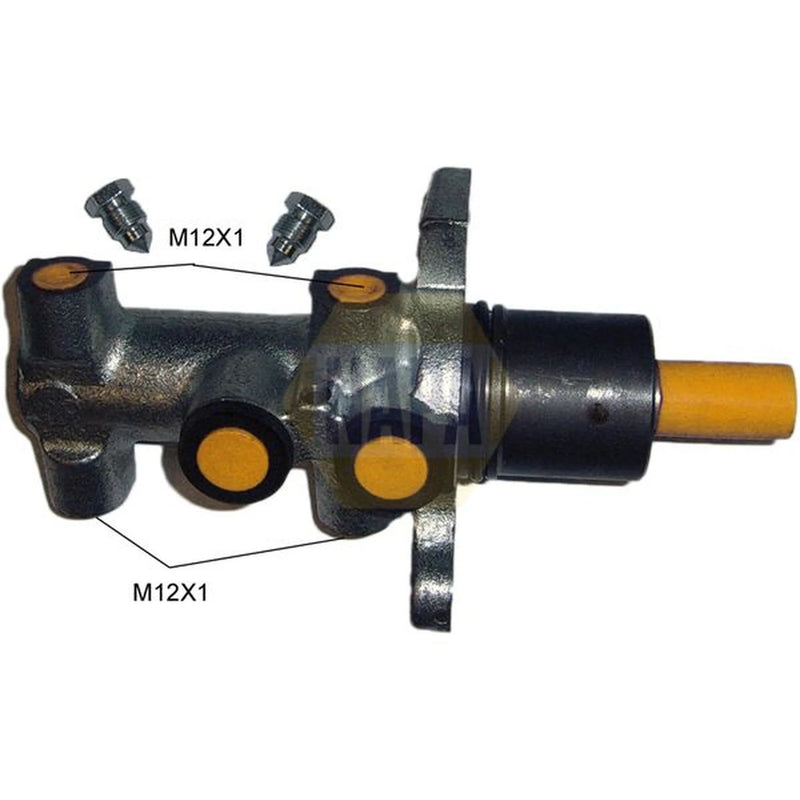 NAPA Brake Master Cylinder Hydraulic Assembly fits Nissan Primastar 2001-2006