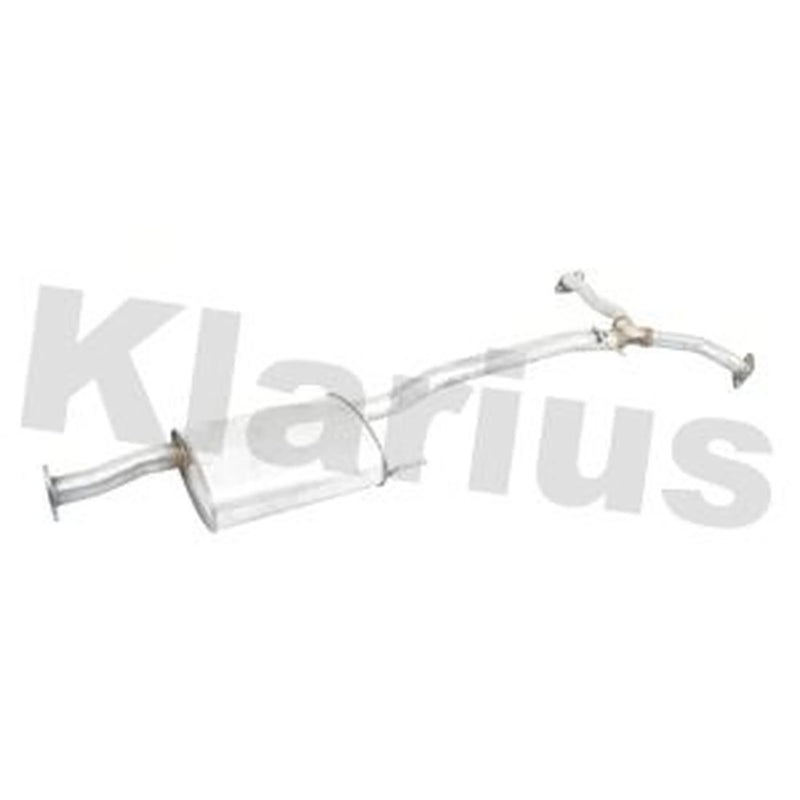 Klarius Box With Centre Pipe Centre fits Chevrolet Captiva 2006-2009 2.0