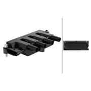 Hella Ignition Coil Pack fits Alfa Romeo Mito 2011-2018 1.4