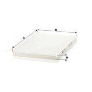 MANN-FILTER Cabin Air Filter (Pollen Filter) Engine compartment, fits Audi A6 C4