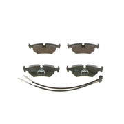 Bosch Front & Rear Pads fits Fiat Ulysse 1994-2002 1.9 2.0