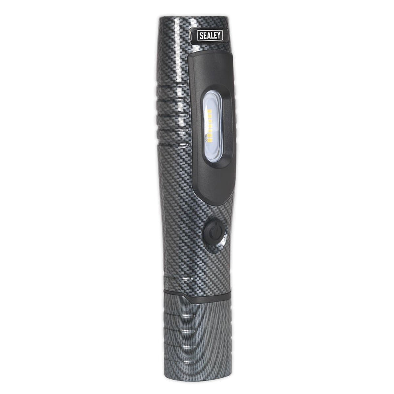 Sealey Rechargeable 360 Inspection Light 7 SMD & 3W SMD LED Carbon Fibre Effect Sealey - Dynamic Drive