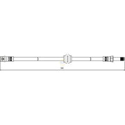 NAPA Brake Hydraulic Hose Line Front NBH1176