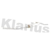 Klarius Box With Tail Pipe Rear fits VW Polo 1987-1994 1.0 1.3