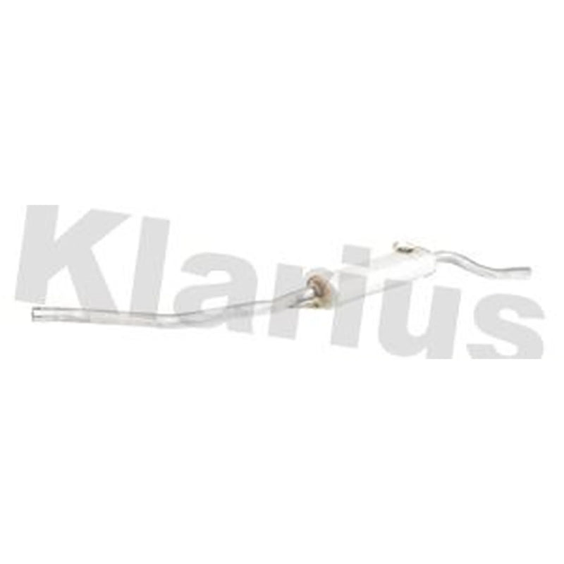 Klarius Box With Tail Pipe Rear fits VW Polo 1987-1994 1.0 1.3
