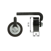 Gates Auxiliary Belt Tensioner T39012