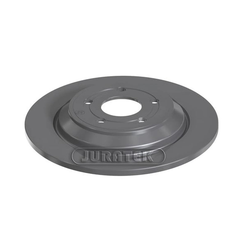 Juratek Rear Brake Solid Discs & Pads fits Ford Focus III 2015-2018 2.3