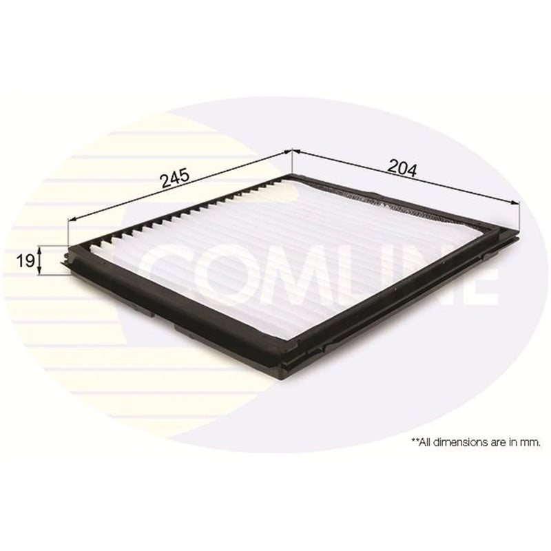Comline Cabin Air Filter (Pollen Filter) fits Nissan Micra II 1992-2003