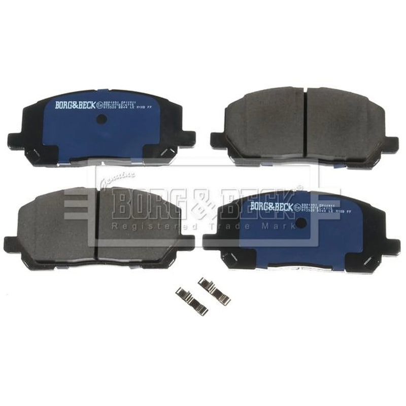 Borg & Beck Front Brake Vented Discs & Pads fits Lexus Rx 2000-2003