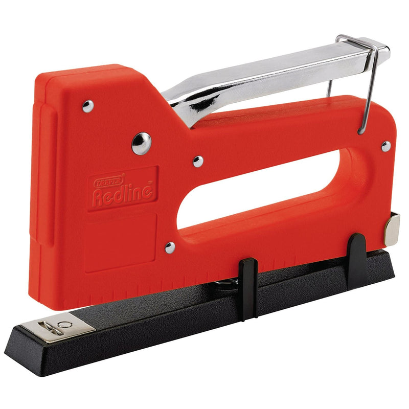Draper Redline Staple Gun/Tacker, 100 x Staples 67673 Draper - Dynamic Drive
