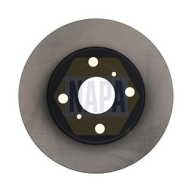 NAPA 2 x Vented Brake Discs fits Toyota Yaris/Vitz 1999-2005 1.0 1.3 1.4