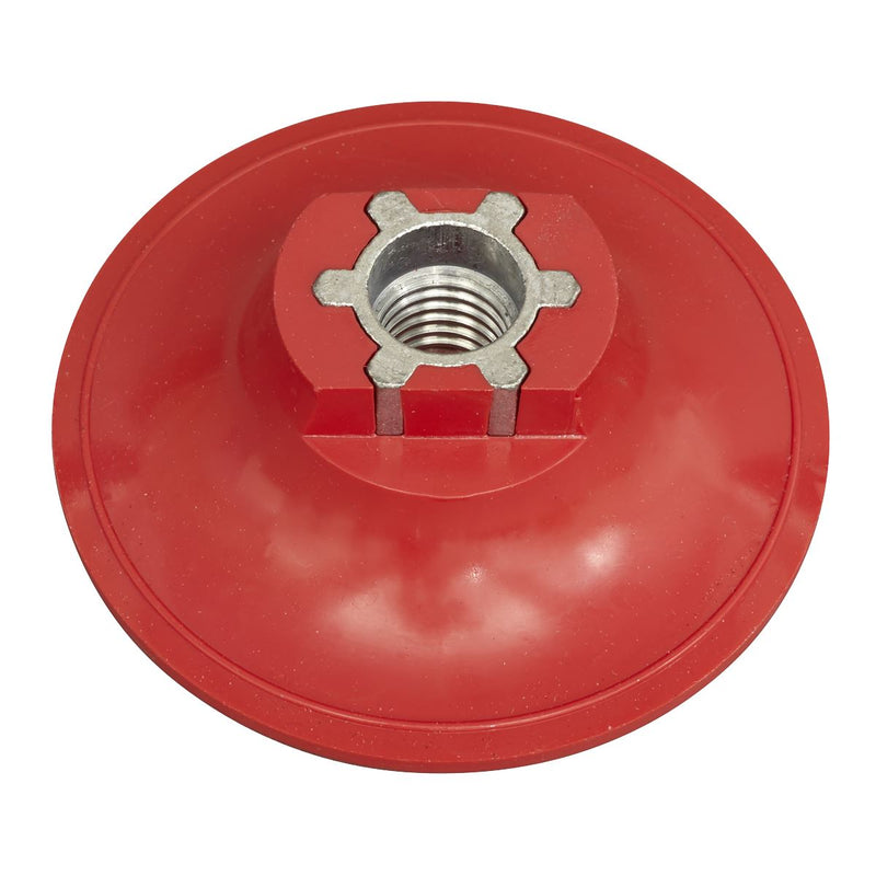 Sealey Hook & Loop Backing Pad 75mm M14 x 2mm PTCBPV4 Sealey  - Dynamic Drive