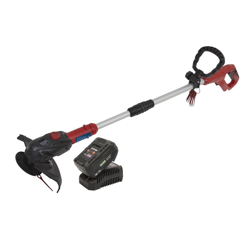 Sealey Strimmer Cordless 20V SV20 Series with 4Ah Battery & Charger CS20VCOMBO4 Sealey - Dynamic Drive