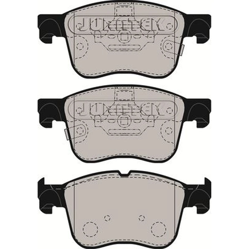 Juratek Front Brake Pad Set fits Ford Focus IV 2018-2025 1.0 1.5 2.0