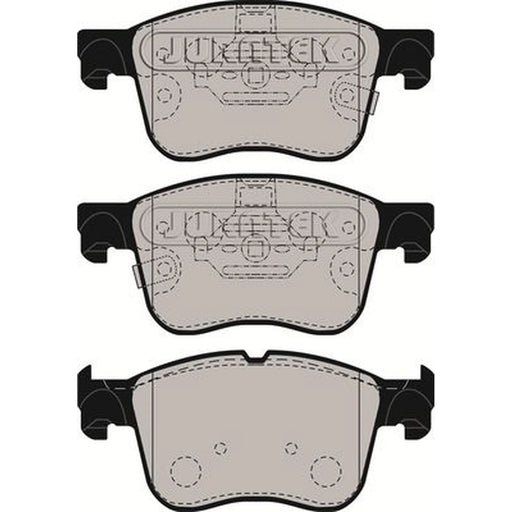 Juratek Front Brake Pad Set fits Ford Focus IV 2018-2025 1.0 1.5 2.0