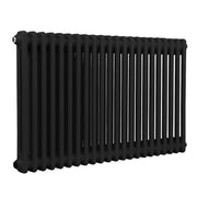 Baridi Horizontal Radiator DH364 600 x 1012mm Black