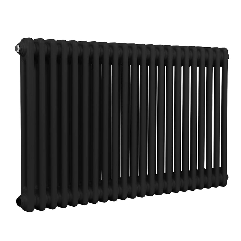 Baridi Horizontal Radiator DH364 600 x 1012mm Black
