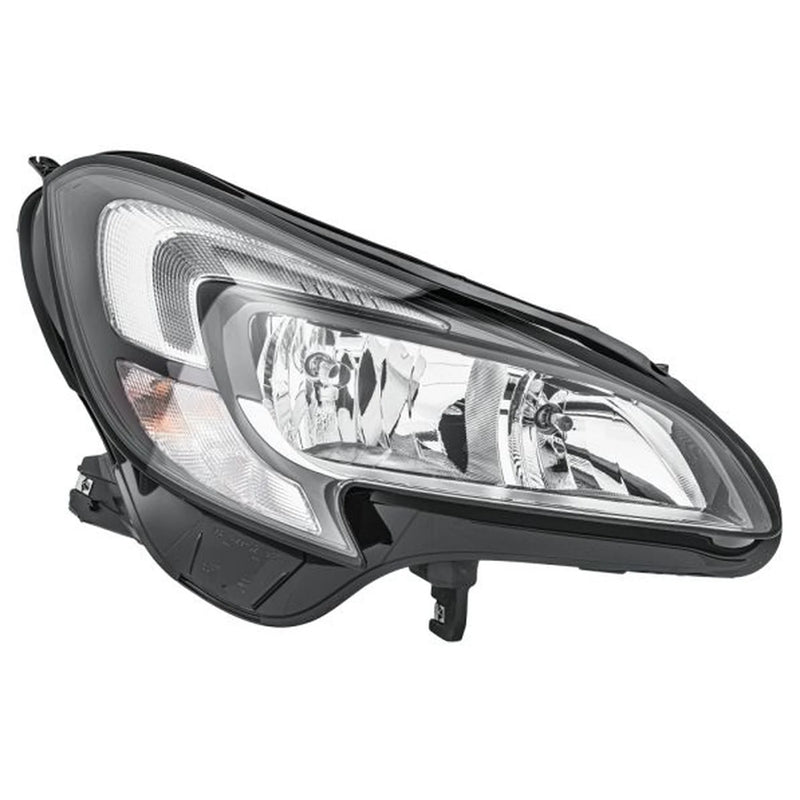 Hella Headlight Headlamp H7/H7 Right fits Opel Corsa E 2014-2019