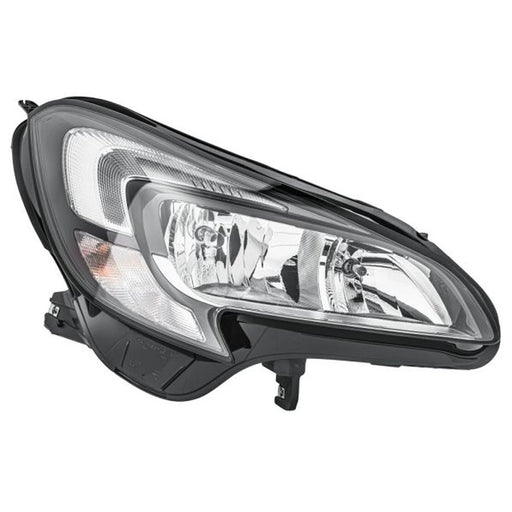 Hella Headlight Headlamp H7/H7 Right fits Opel Corsa E 2014-2019