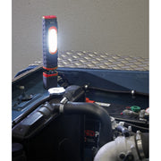 Sealey Rechargeable 360 Inspection Light 24 SMD & 3W SMD LED Red 2 x Lithium-ion Sealey - Dynamic Drive