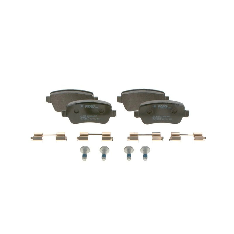 Bosch Front & Rear Pads fits Fiat Croma 2005-2011 1.9 2.4