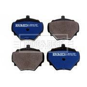 Borg & Beck Front & Rear Brake Discs & Pads fits Land Rover Range Rover