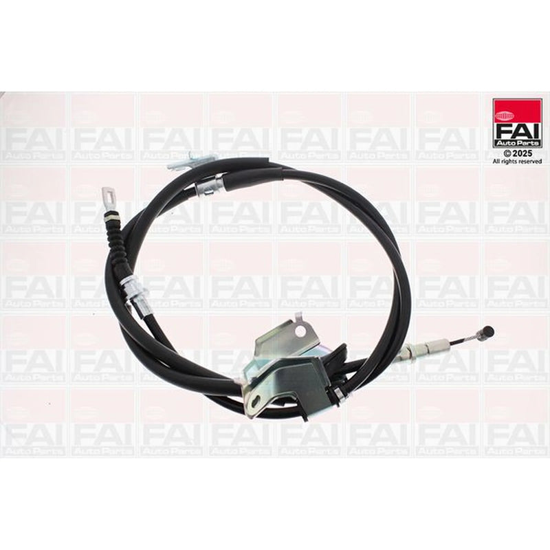 FAI Handbrake Cable Left Rear fits Honda Civic VII 2001-2005 1.6 1.7 2.0