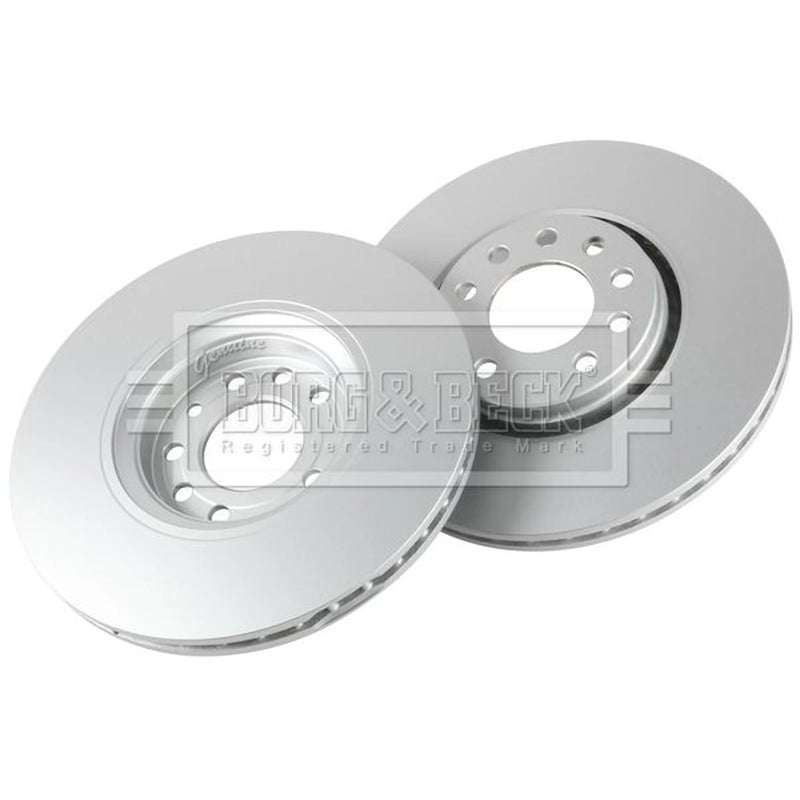 Borg & Beck Front & Rear Brake Discs & Pads fits Opel Zafira 2006-2010 2.0