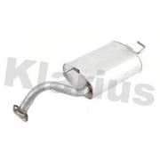 Klarius Box With Tail Pipe Rear fits Toyota Corolla 2001-2007 1.4 1.6