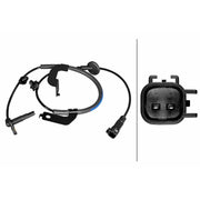 Hella ABS Wheel Speed Sensor Front fits Dodge Caliber 2006-2011 1.8 2.0 2.2 2.4