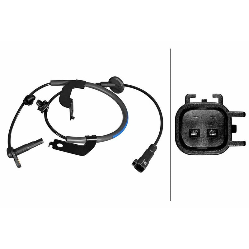 Hella ABS Wheel Speed Sensor Front fits Dodge Caliber 2006-2011 1.8 2.0 2.2 2.4