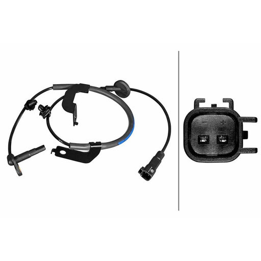 Hella ABS Wheel Speed Sensor Front fits Dodge Caliber 2006-2011 1.8 2.0 2.2 2.4