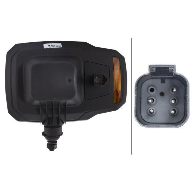 Hella Headlight Headlamp T4W Right