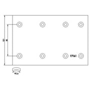 Textar Textar Cv Brake Lining Set 1716104