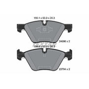 Textar Front Brake Pad Set 2409601