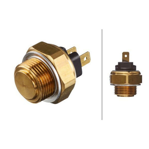 Hella Radiator Fan Temperature Switch Connectors fits Citroën Bx 1985-1993