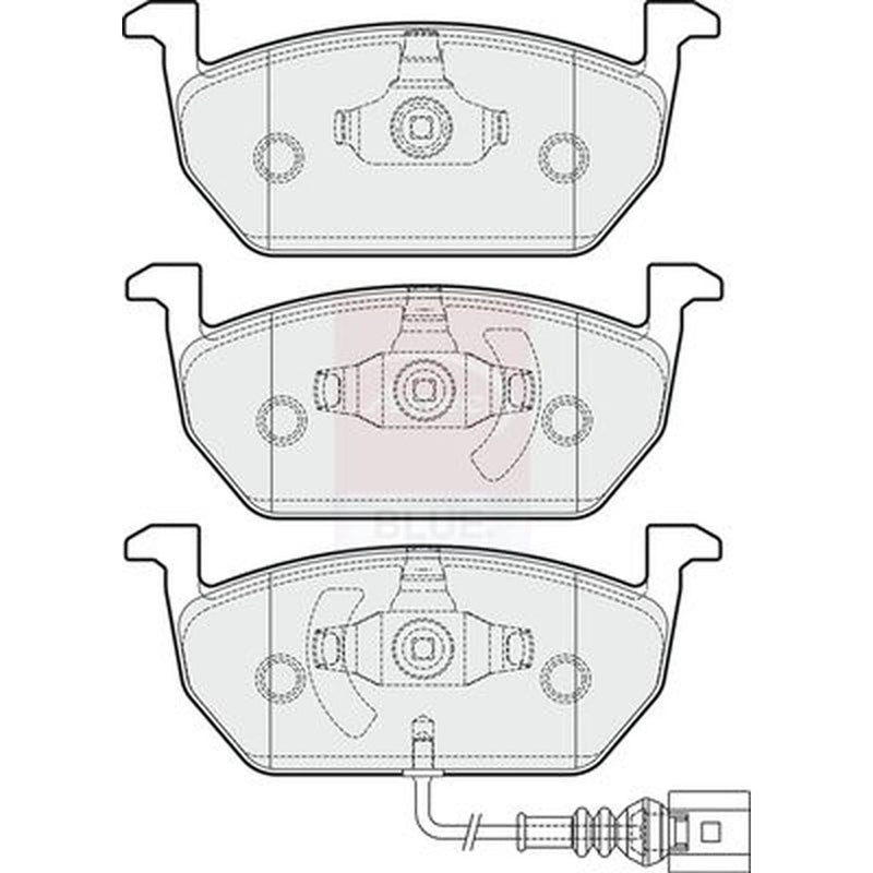 Apec Front Brake Pad Set PD3377