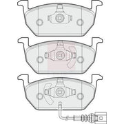 Apec Front Brake Pad Set fits Audi A3 2013-2020 1.6