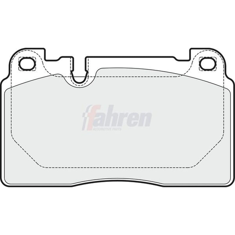 Fahren Front Brake Pad Set FBP3731