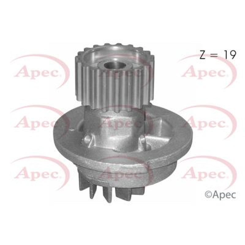 Apec Engine Cooling Water Pump fits Chevrolet Aveo / Kalos 2003-2013 1.2 1.4