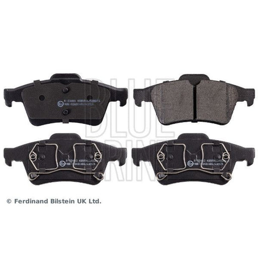 Blue Print Rear Brake Solid Discs & Pads fits Renault Megane II 2004-2009 2.0